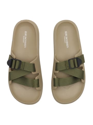 Ilse Jacobsen Pantoletten in Khaki