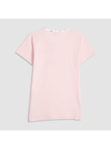 COTONELLA Pyjama in Rosa/ Weiß