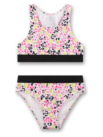 Sanetta Bikini wit/roze/groen