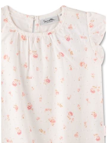 Sanetta Kidswear Bluse in Weiß/ Rosa
