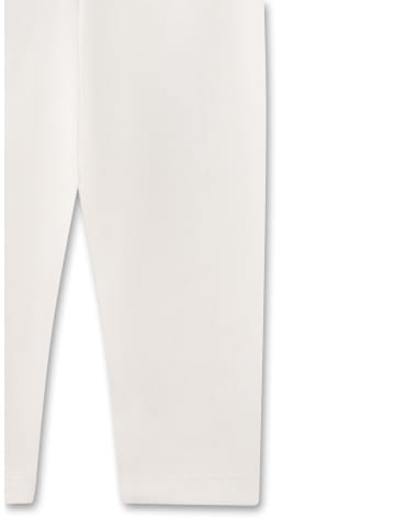 Sanetta Kidswear Legginsy w kolorze kremowym