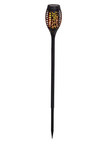 Garden Hero Lampa solarna LED w kolorze czarnym - wys. 62 x Ø 7,5 cm