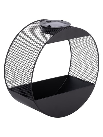 Garden Hero Solar-Wandleuchte in Schwarz - Ø 25 cm
