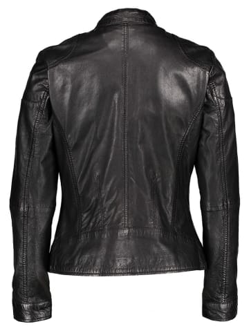 7eleven Lederjacke in Schwarz