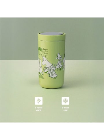 Stelton Kubek termiczny "To Go Click" w kolorze zielonym - 200 ml