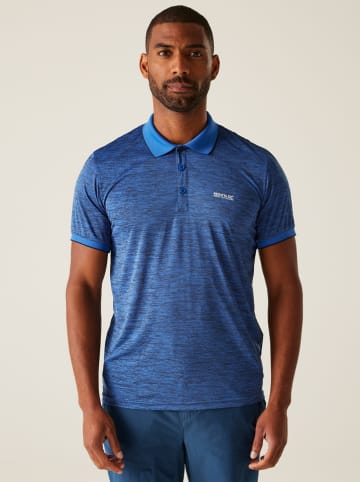 Regatta Functioneel poloshirt "Remex II" blauw