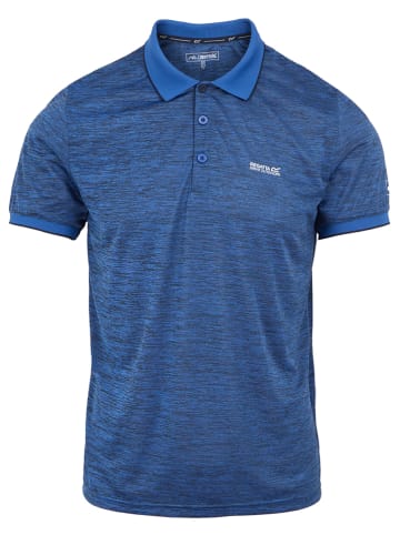 Regatta Functioneel poloshirt "Remex II" blauw
