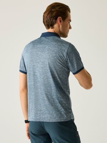 Regatta Functioneel poloshirt "Remex II" blauw