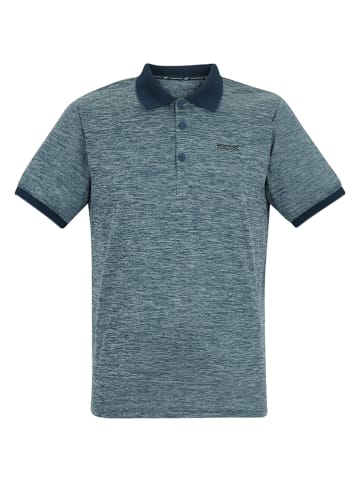 Regatta Functioneel poloshirt "Remex II" blauw