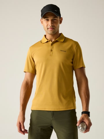 Regatta Functioneel poloshirt "Maverik V" mosterdgeel
