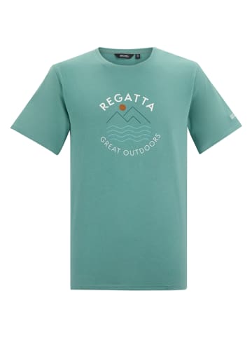 Regatta Shirt "Cline IX" in Türkis