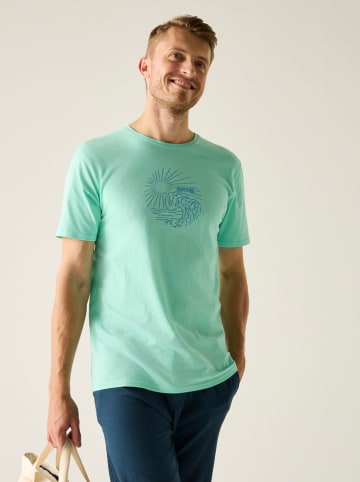 Regatta Shirt "Cline IX" in Türkis