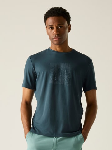 Regatta Funktionsshirt "Fingal Stretch" in Dunkelblau
