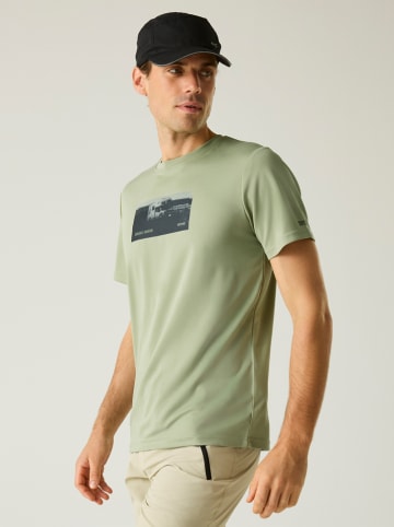 Regatta Funktionsshirt "Fingal Slogan" in Grün