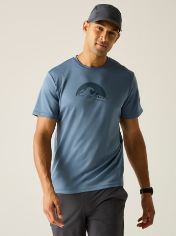 Regatta Funktionsshirt "Fingal Slogan" in Blau