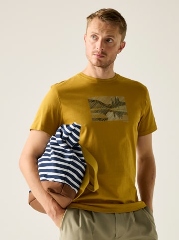 Regatta Shirt "Breezed" mosterdgeel