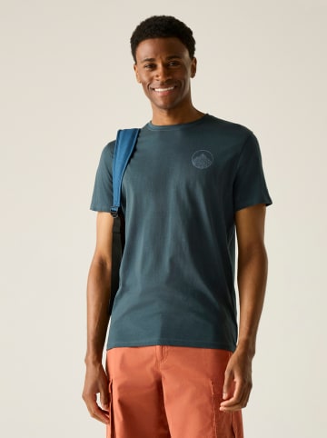 Regatta Shirt "Breezed" in Dunkelblau