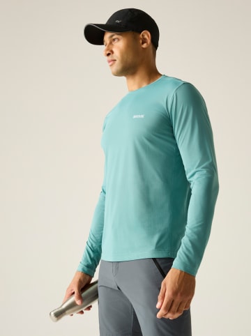 Regatta Functionele longsleeve "Mindo" turquoise