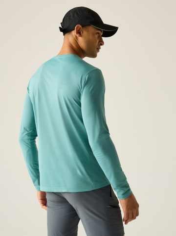 Regatta Functionele longsleeve "Mindo" turquoise