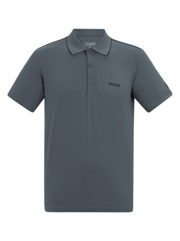 Regatta Funkcyjna koszulka polo "Maverik Stretch" w kolorze szarym