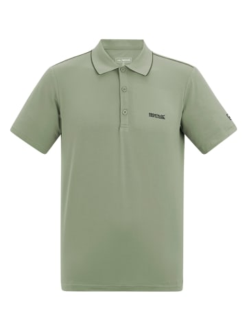 Regatta Funkcyjna koszulka polo "Maverik Stretch" w kolorze zielonym