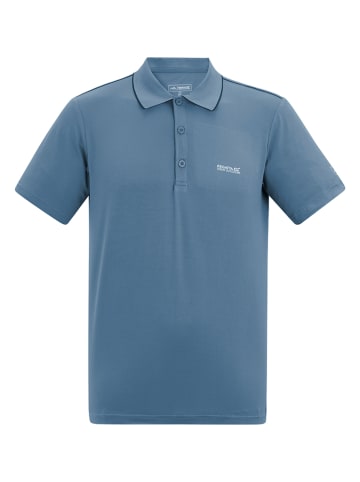 Regatta Funkcyjna koszulka polo "Maverik Stretch" w kolorze niebieskim