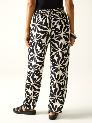 Regatta Stoffhose "Elbrie" in Schwarz/ Creme