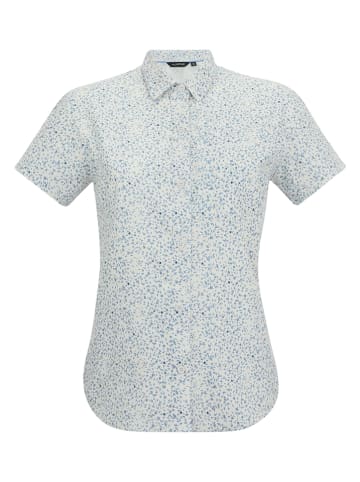 Regatta Functioneel shirt "Travel Light" wit/blauw