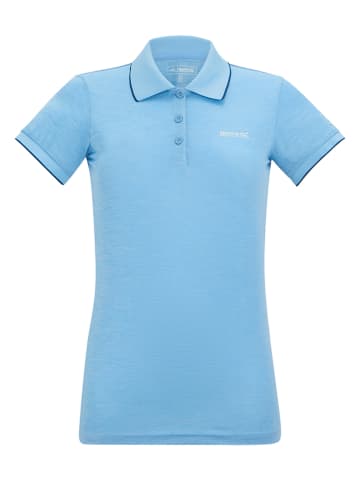 Regatta Functioneel poloshirt "Remex II" lichtblauw