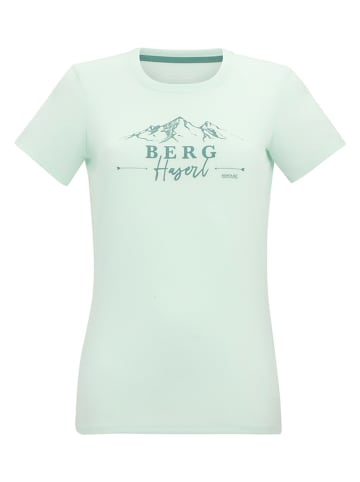 Regatta Funktionsshirt "Fingal Slogan" in Mint