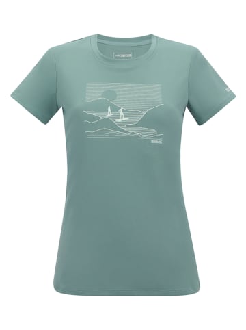 Regatta Functioneel shirt "Fingal" turquoise