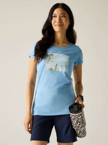 Regatta Shirt "Breezed" lichtblauw