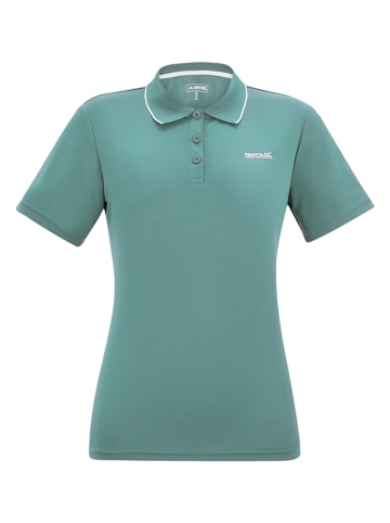 Regatta Funkcyjna koszulka polo "Botanna" w kolorze turkusowym
