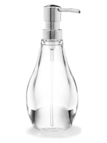 umbra Dozownik mydła "Droplet" w kolorze srebrnym - 280 ml