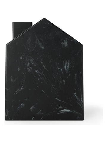 umbra Pudełko "Casa" w kolorze czarnym na chusteczki kosmetyczne - 13 x 17 x 13 cm