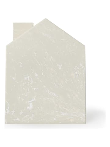 umbra Pudełko "Casa" w kolorze beżowym na chusteczki kosmetyczne - 13 x 17 x 13 cm