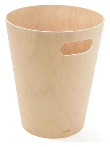 umbra Kosz "Woodrow" w kolorze beżowym na papier - 7,5 l