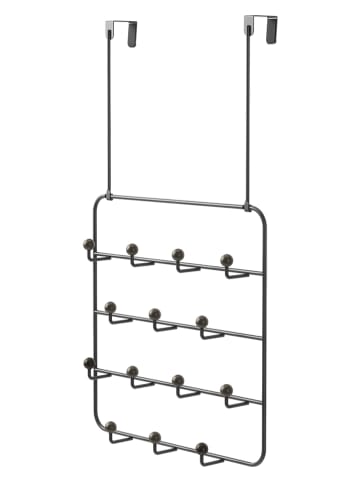 umbra Türgarderobe ''Estique'' in Schwarz/ Braun - (B)36,2 x (H)60,3 x (T)10,8 cm