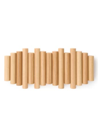 umbra Wandgarderobe ''Picket'' in Beige - (B)38 x (H)17 x (T)4 cm