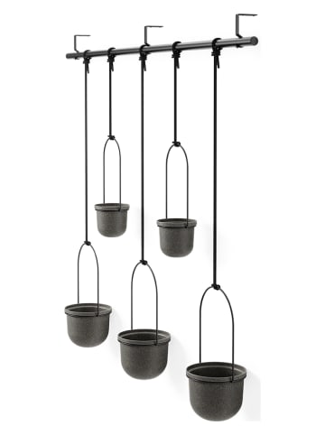 umbra Wiszący kwietnik w kolorze czarnym - 138 x 95 x 18 cm