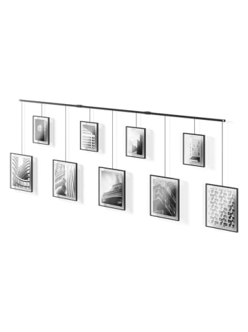 umbra Bilderrahmen-Galerie ''Exhibit'' in Schwarz - (L)77 x (B)223 cm