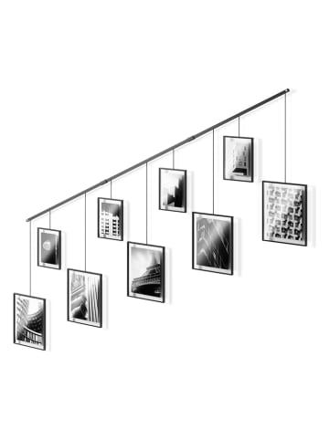 umbra Bilderrahmen-Galerie ''Exhibit'' in Schwarz - (L)77 x (B)223 cm