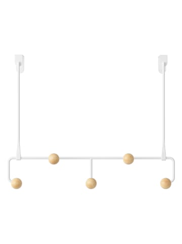 umbra Türgarderobe ''Estique'' in Weiß/ Beige - (B)39 x (H)30 x (T)10 cm