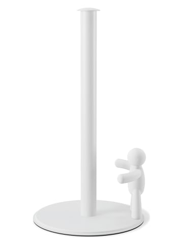 umbra Stojak "Buddy" w kolorze białym na ręcznik papierowy - wys. 34 x Ø 18,5 cm