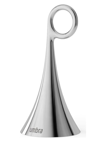 umbra Handglocke ''Isabell'' in Chrom - (H)13 x Ø 7 cm
