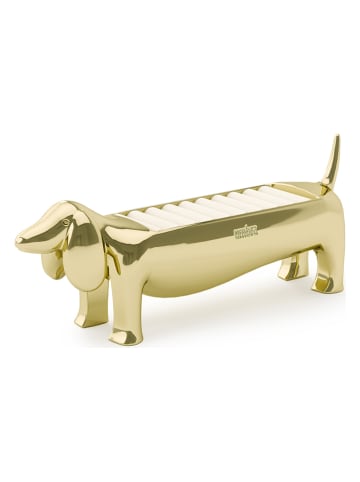 umbra Uchwyt "Dachsie" w kolorze miedzianym na pierścionki - 15 x 6 x 4 cm