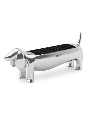 umbra Uchwyt "Dachsie" w kolorze srebrnym na pierścionki - 15 x 6 x 4 cm