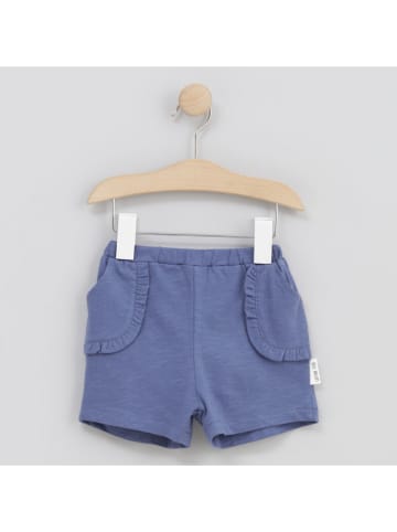 Cotton Fish Shorts in Blau