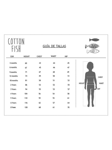 Cotton Fish Ogrodniczki w kolorze jasnobrązowym