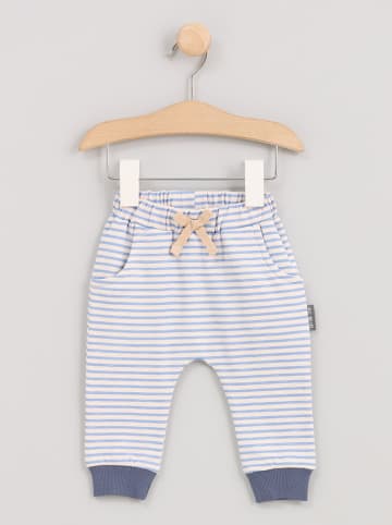 Cotton Fish Spodnie dresowe w kolorze kremowym